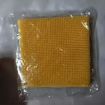 Ультрамягкая силиконовая салфетка для мытья посуды - нецарапающая, нетканая кухонная чистящая салфетка для посуды и поверхностей Round 1pc розовый