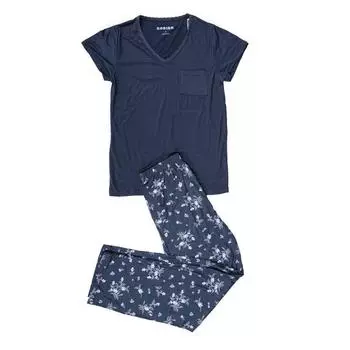 Ультрамягкая женская пижама из 100% хлопка RODIER