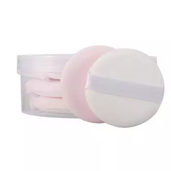 Ультрамягкий, сухой и влажный хлопок для макияжа двойного назначения, мягко впитывающий, не раздражающий, нежный инструмент для пудры для макияжа