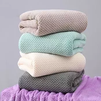 Ультрамягкое банное полотенце, утолщенное большое полотенце для ванной комнаты, пляжное полотенце для отеля, удобное быстросохнущее впитывающее банное полотенце, подарки