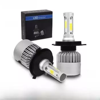 Ультраяркая автомобильная светодиодная фара мощностью 36 Вт с трехсторонней фокусировкой H3