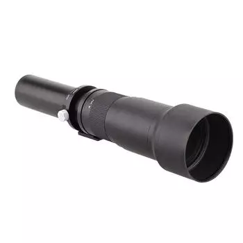 Ультрателеобъектив Kelda 6501300mm F8.016 с зумом и креплением TMount для зеркальной камеры Canon Nikon