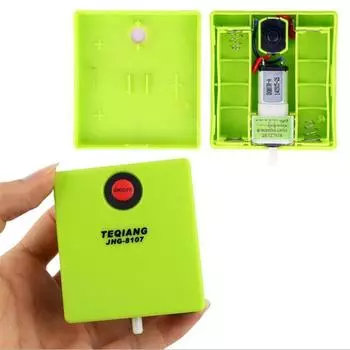 Ультратихий воздушный насос для аквариума с одним выходом, работающий от аккумулятора, кислородный насос для аквариума, воздушный компрессор One Size