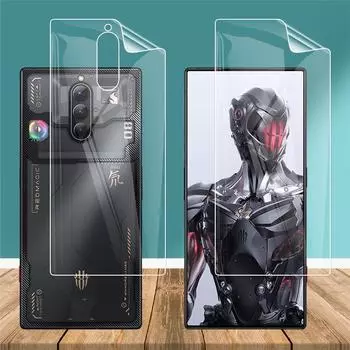 Ультратонкая гидрогелевая пленка для ZTE nubia Red Magic 8 Magic8 Pro Plus Pro + 5G прозрачная мягкая ТПУ передняя и задняя защитная пленка для экрана