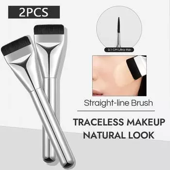 Ультратонкая кисть для нанесения основы Кисть для нанесения основы под макияж Блендер для BB-крема Кисть для смешивания тонального крема Инструменты для макияжа