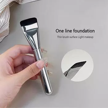 Ультратонкая кисть для тональной основы Легкая и тонкая кисть для контура лица Плоская кисть для контура Кисти для растушевки тонального крема для макияжа