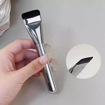 Ультратонкая кисть для тональной основы Легкая кисть для контура лица Плоская кисть для контура Растушевка тонального крема Кисти для макияжа Красота B