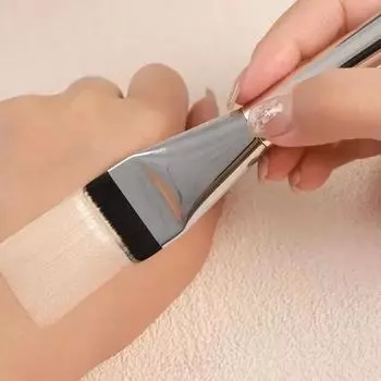 Ультратонкая кисть для тональной основы Легкая и тонкая кисть для контура лица Плоская кисть для контура Кисти для растушевки тонального крема и крема