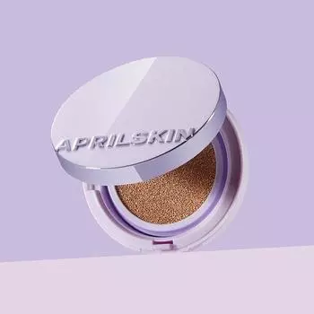 Ультратонкая подушка April Skin (Оригинальный продукт + заправка) No. 22 (Pink Beige)