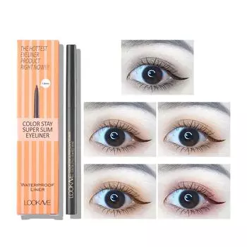 Ультратонкая подводка для глаз толщиной 1,8 мм, цветная гелевая подводка для глаз, супертонкая гелевая ручка