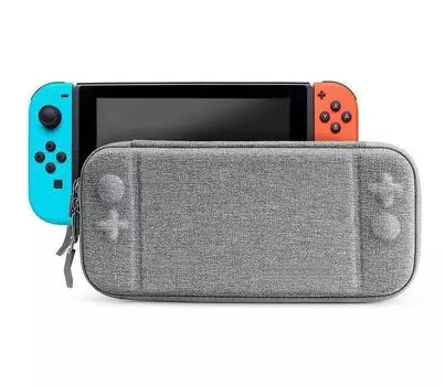 Ультратонкая сумка для хранения консоли Nintendo Switch из снежной ткани Ordinary straw mat without logo
