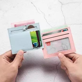 Ультратонкая сумка для карт, женская сумка с функцией нескольких карт, мини-держатель для кредитных банковских карт, водительские права, кошелек для монет, сумки для карт, кошелек