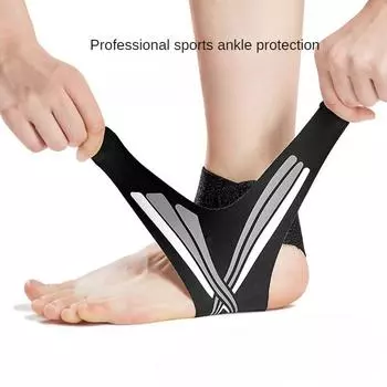 Ультратонкая защита лодыжки для женщин, защитная повязка от растяжения лодыжки, оболочка против растяжения суставов, спортивный баскетбольный бандаж для мужчин XS