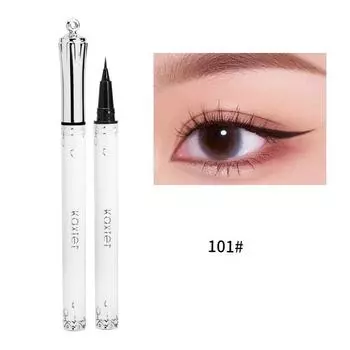 Ультратонкая жидкая подводка для глаз, стойкая, водостойкая, устойчивая к поту, не размазывается, быстросохнущая подводка для нижних ресниц толщиной 0,02 мм. 0.8g