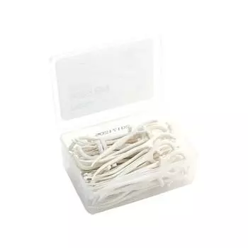 Ультратонкая зубная нить Open Space, белая, 50 шт., 1 шт.