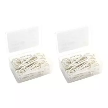 Ультратонкая зубная нить Open Space, белая, 50 шт., 2 шт.