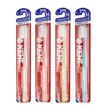 Ультратонкая зубная щетка KENT (цветной случайный)