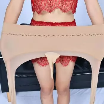 Ультратонкие бесшовные черные колготки Qinghe 3D для мужчин, большие размеры, 200 фунтов. Unisex No Sleeve (under 200 catties)