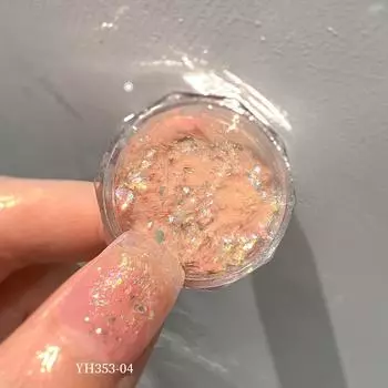 Ультратонкие блестящие смешанные блестки для ногтей, УФ-гель, акриловые голографические блестящие хлопья, подвески для маникюра для женщин, принадлежности для ногтей