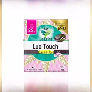 Ультратонкие гигиенические салфетки Erya - Zero Touch, 25 см, 8 шт. в упаковке