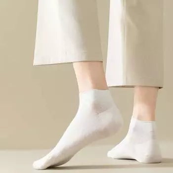 Ультратонкие летние сетчатые носки, спортивные носки, модные короткие носки для бега, спортивные носки жёлтый