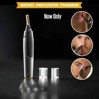 Ультратонкие прецизионные триммеры для носа, ушей и бровей, портативный скребок для волос One Size