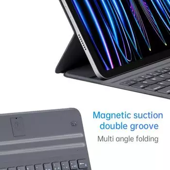 Ультратонкий чехол Smart Control Case для планшета, дизайн «три в одном», полноразмерная сенсорная панель, чёрный