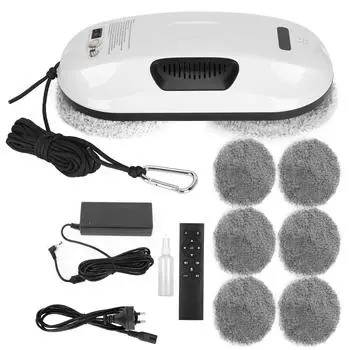 Ультратонкий интеллектуальный очиститель окон. Робот для мытья окон. Удаленный инструмент для мытья стекол. 100?Вилка 240 В