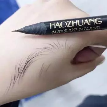 Ультратонкий карандаш для бровей, контурные тени, водостойкая несмазывающаяся ручка для бровей для визажистов, натуральный стойкий оттенок для татуировок, макияж для бровей 03