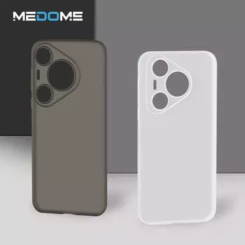 Ультратонкий матовый чехол-книжка с защитой от отпечатков пальцев из полипропилена для Huawei P70 Pro Art от Maidomi — совместим с высококлассными мобильными телефонами Huawei P70 Pro. Huawei Mate60 Pro белый