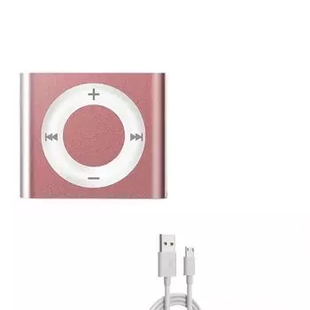 Ультратонкий MP3-плеер в металлическом корпусе, портативный и прочный для студентов и бегунов Only MP3