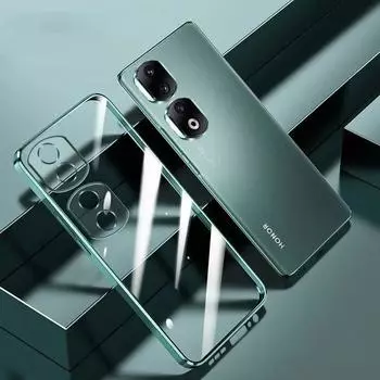 Ультратонкий мягкий чехол из ТПУ для телефона Honor 90 Lite, прозрачный силиконовый защитный чехол для Honor 90 Pro 100 Pro For Honor 90 Lite прозрачный