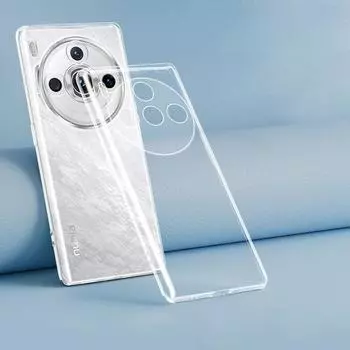 Ультратонкий мягкий прозрачный чехол TPU для ZTE Nubia Z70 Ultra, защита линз, мягкий силиконовый прозрачный противоударный чехол для ZTE Nubia Z60S Pro Z60 Ultra For Nubia Z60S Pro чистый