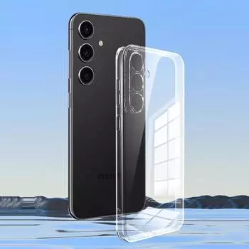 Ультратонкий мягкий защитный чехол из ТПУ для Samsung S25 S24 S22 Ultra Plus S23 S21 S20 Fe A16 A36 A55 A15 A26 A35 A54 противоударный прозрачный чехол Samsung S25 прозрачный