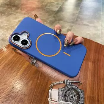 Ультратонкий противоударный магнитный матовый чехол для ПК для iPhone 16 Plus 15 14 13 12 Pro Max для беспроводной зарядки Magsafe, твердый чехол iPhone 16 Pro Max белый