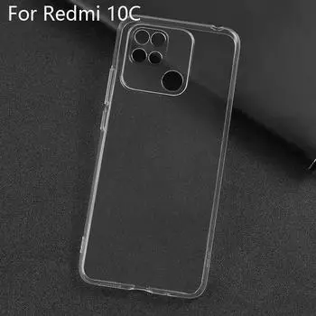 Ультратонкий прозрачный чехол для телефона Xiaomi Redmi 10C, силиконовый мягкий чехол для Redmi10C 10 C, чехол Redmi 10C чистый