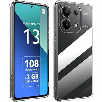 Ультратонкий прозрачный чехол для xiaomi Redmi 13 Note 13/Note 13 PRO+5G 4G 13C POCO C65 X6 M6, прозрачный силиконовый противоударный силиконовый ТПУ, тонкий мягкий Xiaomi POCO M6 Pro чистый