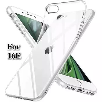 Ультратонкий прозрачный силиконовый мягкий чехол для iPhone SE 2025 2022 2020 2016 SE4 SE3 SE2 SE1 Прозрачная задняя крышка противоударный чехол for iPhone SE 2016