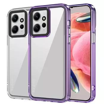 Ультратонкий прозрачный защитный чехол для мобильного телефона для Xiaomi Redmi Note 12 4G 12 Pro + 11 Pro 11S Redmi 12c 11A, мягкий прозрачный чехол For Redmi Note 12 4G чёрный