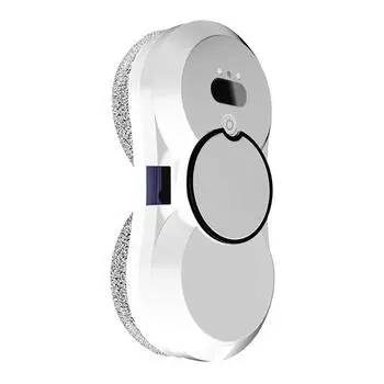 Ультратонкий робот-пылесос с автоматическим распылением воды, робот для мытья окон, электрический Limpiacristales, пульт дистанционного управления для дома EU белый