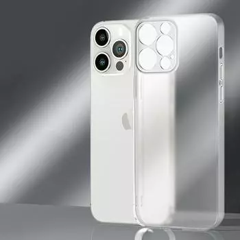 Ультратонкий силиконовый чехол толщиной 0,3 мм для iPhone 15, 14, 13, 12 Mini 11 Pro XS Max X XR SE 7 8 Plus, матовая прозрачная мягкая задняя крышка, тонкая For iPhone15 Pro Max