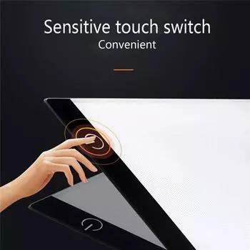 Ультратонкий светодиодный светильник A4 A4, световой короб для художников, стол, доска для рисования, алмазная живопись, инструменты для вышивания