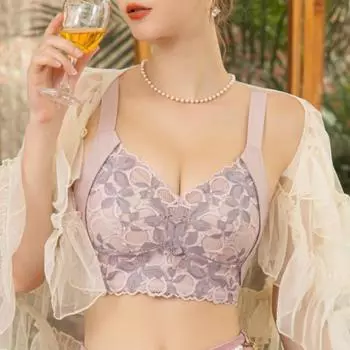 Ультратонкий тип регулировки, собирает и закрывает вторичную грудь, корректирует большой размер, предотвращает провисание большой груди и закрывает маленький бюстгальтер. 75A чёрный