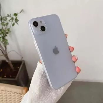 Ультратонкий тонкий мягкий прозрачный матовый чехол для телефона iPhone 15 14 Pro Max 11 13 12 Mini 7 8 Plus X XR прозрачный полный чехол для камеры For iPhone 15