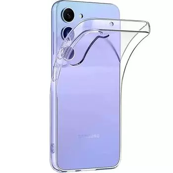 Ультратонкий тонкий прозрачный силиконовый прозрачный чехол для телефона Samsung Galaxy S24 S24 + S24 Ultra A05 A05S A15 4G A25 A35 A55 5G M14 M34 Samsung M34 чистый