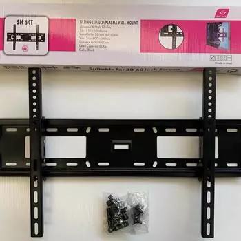 Ультратонкое универсальное настенное крепление для телевизоров 55-80 дюймов с полкой 14-42 inches