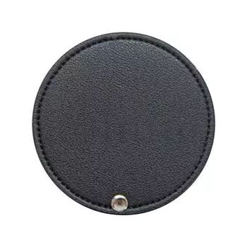 Ультратонкое зеркало для макияжа, карманное зеркало из ПУ кожи, новое косметическое зеркало