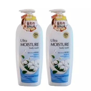 Ультраувлажняющий гель для душа On the Body с ароматом цветка хлопка, 785 мл, 2 шт.