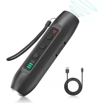 Ультразвуковая дрессировщик собак, дрессировщик собак, ультразвуковая портативная зарядная модель для остановки лая N10