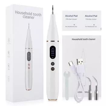 Ультразвуковой электрический зубной скалер для удаления зубного камня, зубного камня, звуковое отбеливание, уход за зубами, очиститель налета, удаление камней в полости рта